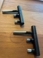 Paumelles voor opdekdeur zwart, Doe-het-zelf en Verbouw, Ophalen, Nieuw, Rvs