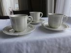 Villeroy & Boch Manoir 3 x Espresso / Mokka Kop en Schotel, Ophalen of Verzenden, Zo goed als nieuw, Overige stijlen, Kop(pen) en/of Schotel(s)