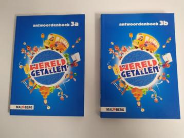 De wereld in getallen antwoordenboek groep 3 (3a en 3b). beschikbaar voor biedingen