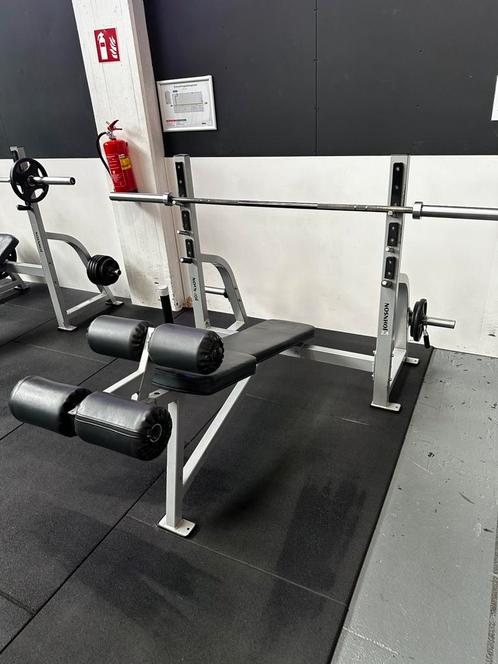 Johnson Incline Bench en Decline Bench, Sport en Fitness, Fitnessmaterialen, Gebruikt, Fitnessbank, Borst, Ophalen
