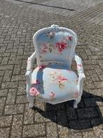 Kinder barok fauteuile geheel opnieuw gestoffeerd, Ophalen of Verzenden, Nieuw, Stoel(en)