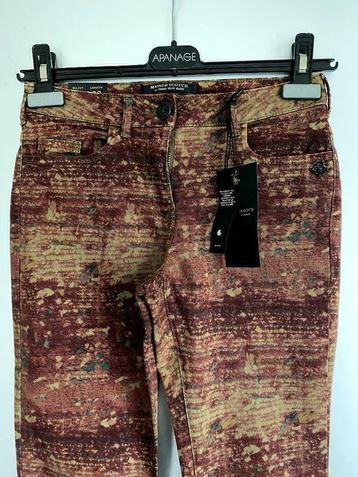 F244 Nieuw Maison Scotch: maat W25/L32=XS=34 jeans skinny