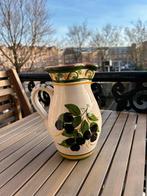 Portugeese aardwerk handgeschilderd portugal vaas karaf, Huis en Inrichting, Woonaccessoires | Vazen, Ophalen of Verzenden, Overige kleuren