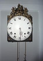 Comtoise Haantjesklok; Originele Franse klok uit 1790, Antiek en Kunst, Antiek | Klokken, Ophalen of Verzenden