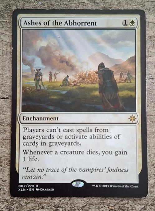 Ashes of the Abhorrent - Magic the Gathering, Hobby en Vrije tijd, Verzamelkaartspellen | Magic the Gathering, Gebruikt, Losse kaart