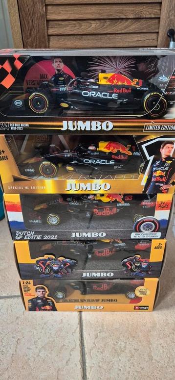 Max verstappen model auto's beschikbaar voor biedingen