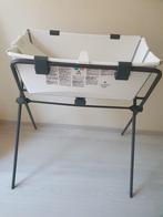 Stokke Flexi Bath (Wit) + Newborn Support + Stand – €75, Zo goed als nieuw, Badje, Standaard, Ophalen