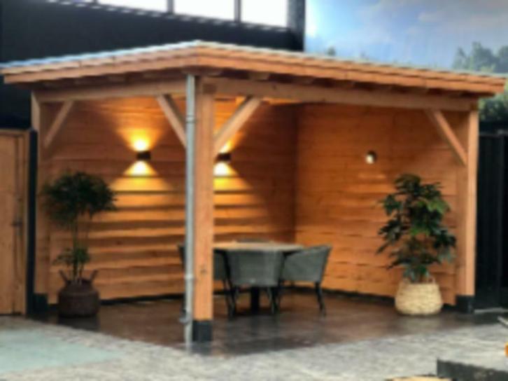 Douglas veranda 300x400   COMPLEET !!!!, Tuin en Terras, Overkappingen, Nieuw, Veranda, Ophalen of Verzenden