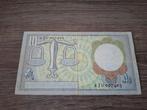 Misdruk / kleurvariant biljet 10 gulden De Groot, 1953, Postzegels en Munten, Bankbiljetten | Nederland, Ophalen of Verzenden