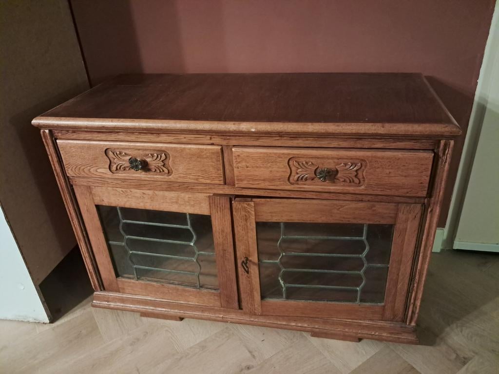 brocante kast, Ophalen