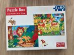 Puzzels 2 x 60 stukjes, Kinderen en Baby's, Speelgoed | Kinderpuzzels, Ophalen of Verzenden, Meer dan 50 stukjes, Zo goed als nieuw