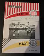 Sparta - PSV  1988/1989, Ophalen of Verzenden, Zo goed als nieuw, PSV, Boek of Tijdschrift