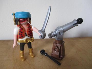 Playmobil 5378 piraat met kanon beschikbaar voor biedingen