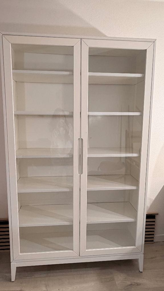 Ikea Regissor vitrine kast – Wit, Huis en Inrichting, Kasten | Stellingkasten, Gebruikt, Ophalen