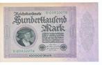 Duitsland 100.000 Mark 1923 Reichsbanknote, Postzegels en Munten, Ophalen of Verzenden, Duitsland, Setje