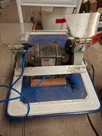 Ferm bankslijpmachine FSMW-150, Ophalen, Gebruikt, Minder dan 700 watt, Werkbankslijpmachine