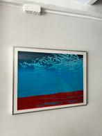 Zeefdruk van Hans Cornelissen “gledsjer”, Antiek en Kunst, Kunst | Litho's en Zeefdrukken, Ophalen of Verzenden