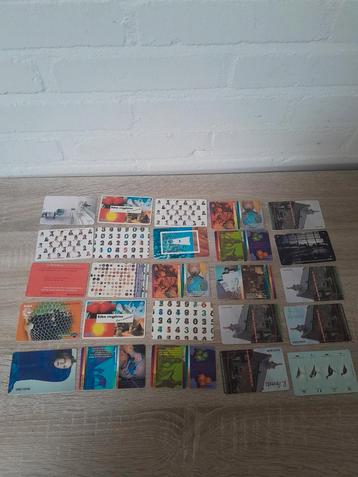 25 Oude Telefoonkaarten - Verzameling beschikbaar voor biedingen