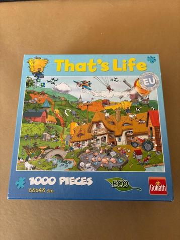 puzzel That's Life 1000 stukjes De boerderij beschikbaar voor biedingen