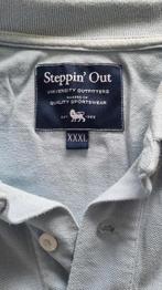 3 Polo's xxxl "Steppin Out" in goede staat, Kleding | Heren, Ophalen, Blauw, Overige maten, Zo goed als nieuw