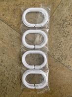 Douchegordijn ringen nieuw in verpakking plastic, Ophalen of Verzenden, Nieuw, Wit, Overige typen