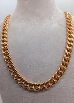 gouden coban link ketting 14kt, Www.bredajuwelier.nl, Nieuw, Ophalen of Verzenden, Www.bredajuwelier.nl
