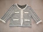 * 1x gedragen Didi creme legergroen gestreept vest maat m *, Kleding | Dames, Truien en Vesten, Maat 38/40 (M), Didi, Ophalen of Verzenden