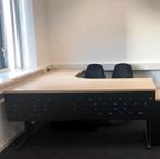 Luxe grote hoekbureau, verstelbaar, zit- of stahoogte, Huis en Inrichting, Bureaus, Ophalen, Zo goed als nieuw