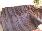 Antraciet gordijn (250 breed x 225 hoog), Huis en Inrichting, Stoffering | Gordijnen en Lamellen, Gebruikt, 200 cm of meer, Zwart