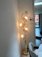 Prachtige vintage lotuslamp, Huis en Inrichting, Lampen | Vloerlampen, Minder dan 100 cm, Vintage, Zo goed als nieuw, Ophalen