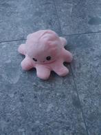 Octopus klein, zacht roze/blauw, Ophalen of Verzenden, Zo goed als nieuw