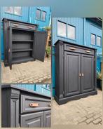 Strakke stoere mat zwarte kast, Ophalen, Kast, Nieuw, 105 cm of meer