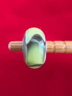 Trollbeads Groen Gordeldier Bedel, Sieraden, Tassen en Uiterlijk, Bedels, Glas of Kristal, Ophalen of Verzenden, Zo goed als nieuw