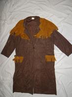Leuke bruin/beige COWBOY/WESTERN/COUNTRY jas + hoed, Kleding | Heren, Carnavalskleding en Feestkleding, Ophalen, Maat 52/54 (L)