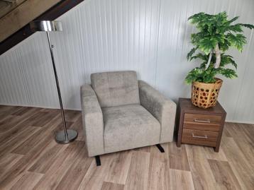 GRATIS LEVERING Teddystof Fauteuil 92x97 (NIEUWSTAAT)