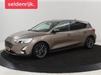 Ford Focus 1.0 EcoBoost Titanium | Trekhaak | Stoel & stuurv, Auto's, Ford, Gebruikt, Euro 6, Bruin, Bedrijf