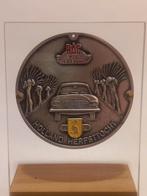 Plaquette RAC west Den Haag Auto Club Scheveningen Ooievaar., Ophalen of Verzenden, Overige materialen, Nederland