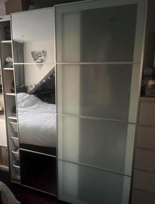 Schuifdeuren voor IKEA PAX kast 150 x 201, Huis en Inrichting, Kasten | Kledingkasten, Zo goed als nieuw, 200 cm of meer, 150 tot 200 cm