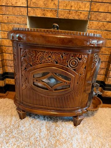 Frans emaille kacheltje vintage beschikbaar voor biedingen