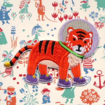 Tijger Astronaut sticker patch badge embleem applicatie beschikbaar voor biedingen