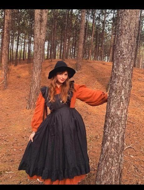 Littlewomenatelier meg pinafore, Kleding | Dames, Jurken, Zo goed als nieuw, Ophalen of Verzenden