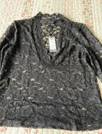Prachtige Zwarte kanten top - Vero Moda - XL, Ophalen of Verzenden, Nieuw, Maat 46/48 (XL) of groter, Zwart