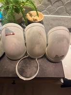 3x 90 bocht 1x beugel ventilatiebuis koppelingen, Ophalen of Verzenden, Zo goed als nieuw