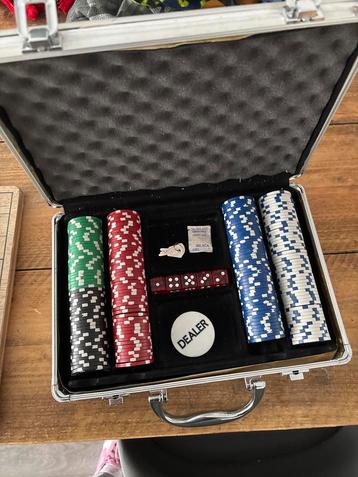 Pokerset in Koffer beschikbaar voor biedingen