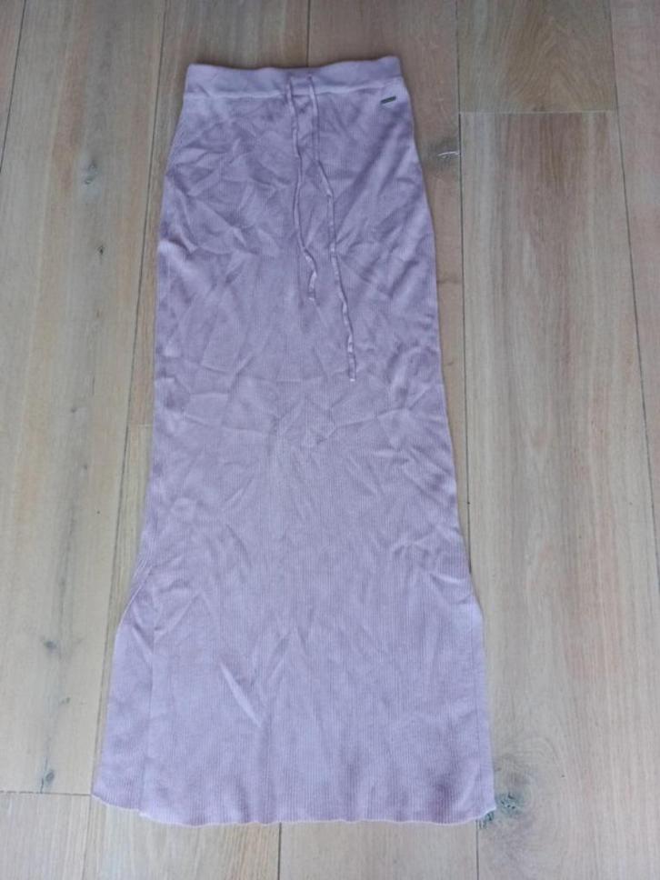 Lange rok van Ambika mode. Maat S/M, Kleding | Dames, Rokken, Zo goed als nieuw, Maat 38/40 (M), Paars, Onder de knie, Ophalen of Verzenden