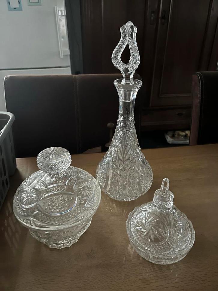 Kristal, Antiek en Kunst, Antiek | Glas en Kristal, Ophalen of Verzenden