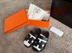 Hermes Chypre slippers, Kleding | Dames, Schoenen, Slippers, Zwart, Ophalen of Verzenden, Zo goed als nieuw