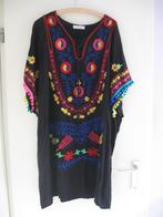 C'EST MONIQUE bijzondere zwarte tuniek borduursels, C'est Monique, Zwart, Maat 46/48 (XL) of groter, Ophalen of Verzenden