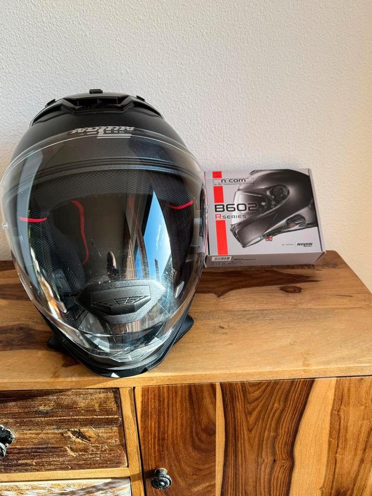 Nolan Helm N70-2 GT 06 SPECIAL Antraciet Maat L incl. N-com, Motoren, Kleding | Motorhelmen, Dames, Systeemhelm, Nolan, Tweedehands