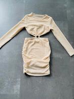 Dames jurkje maat S, Beige, Ophalen of Verzenden, Zo goed als nieuw, Maat 36 (S)
